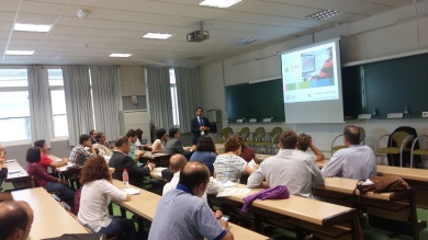 Ponencia de un experto en el foro internacional de Granada. 