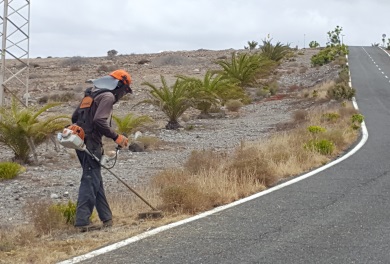 Actuación para el INTA en Maspalomas