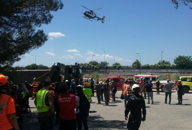 Simulacro inundación en Baleares