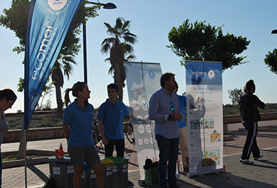 Jornada de voluntaruiado en las dunas de Peñíscola, Fundación Ecomar y Grupo Tragsa