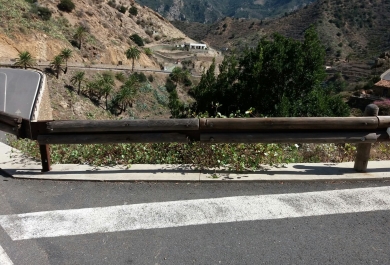 Mantenimiento de las carreteras de La Gomera