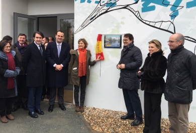 Tejerina visita los márgenes del Tormes tras las obras de acondicionamiento