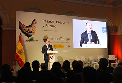 Jesús Casas durante la inauguración de la jornada