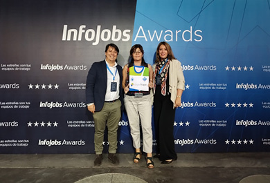 El Grupo Trgasa en los InfoJobs Awards 